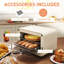 HOMCOM Toaster Oven