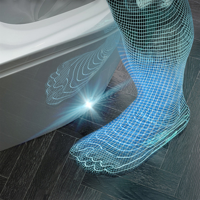 Toilette allongée à bidet au sol avec création GPF (siège inclus)