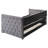 Cross Creek Grey Upholstered Twin Daybed With Trundle