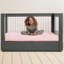Breathable Essential Crib Mattress, Pink-763645895