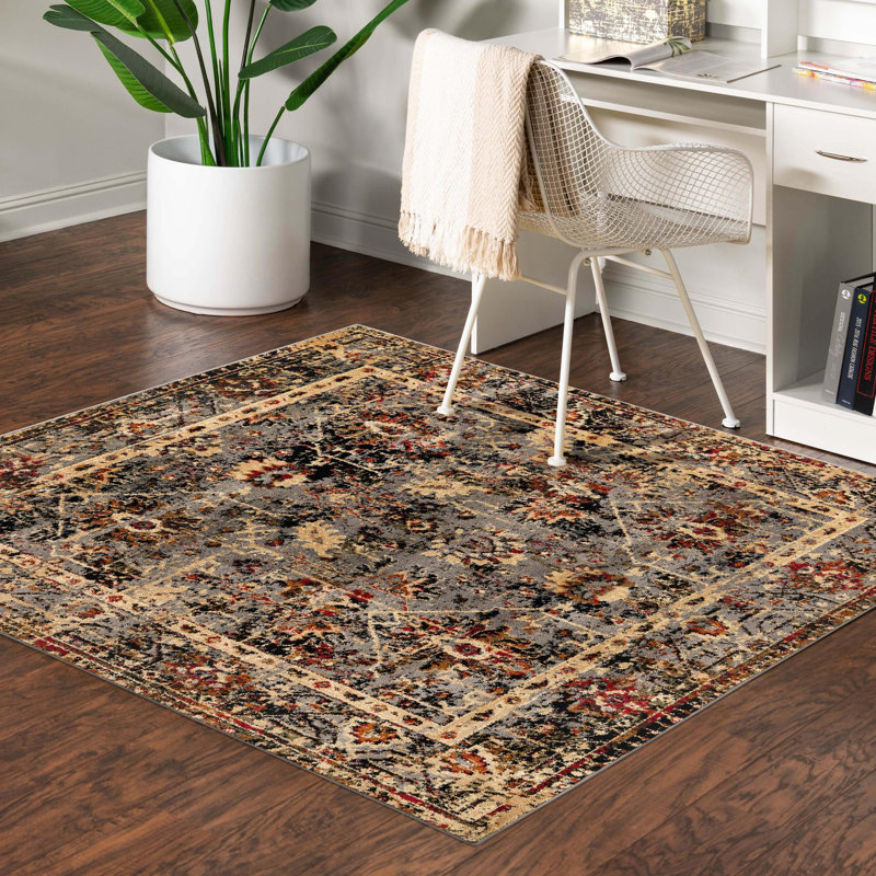 Alameda Oriental Indoor Rug, Square 7'10"
