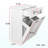 Laundry Cabinet ,With 2 Removable Laundry Basket  And 2 Drawers