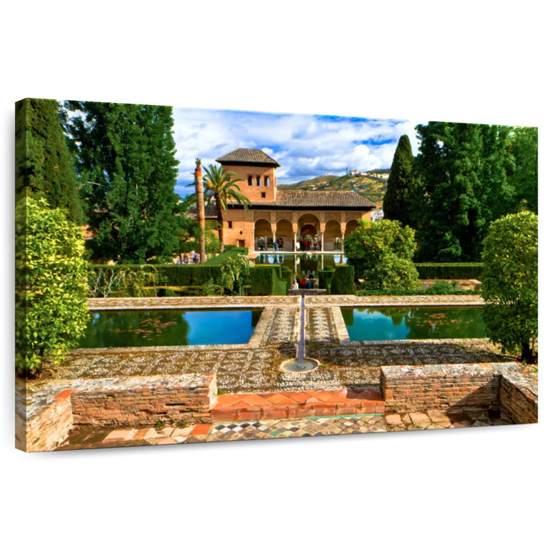 Palais de Nicci Alhambra, H 16 po x l 24 po