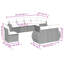  Ensemble de canapé de patio 8 pièces avec coussins en rotin de polyester brun-1660804054-1660804055