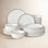 Ceramic Dinnerware Set - Service for 6