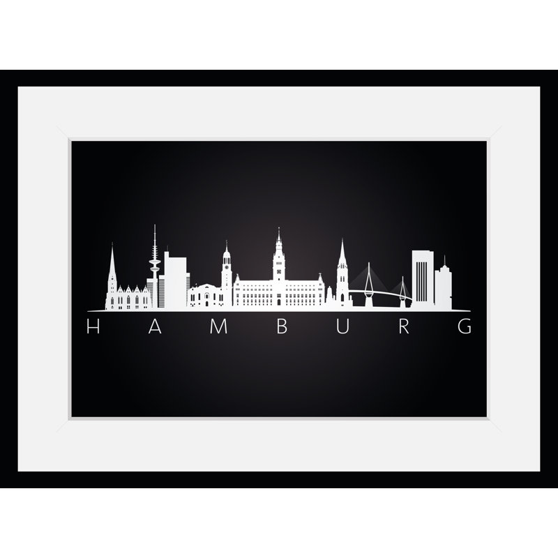 Hamburg - Single Picture Frame Print