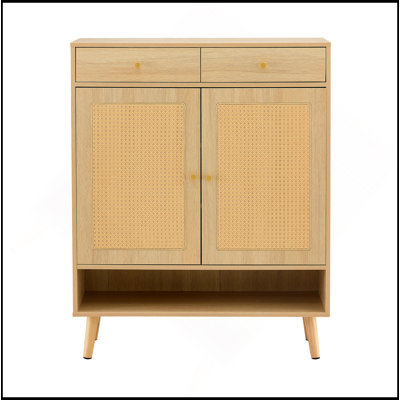 Armoire à chaussures multifonctionnelle minimaliste moderne en bois aggloméré - s'adapte parfaitement aux intérieurs de style nordique, japonais et industriel