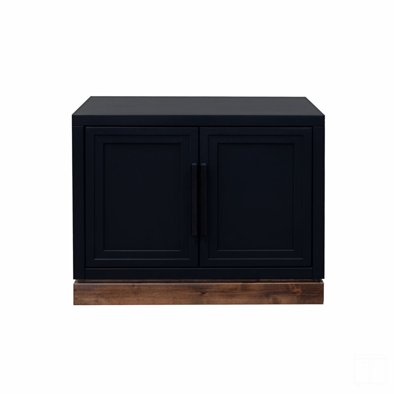 Armoire modulaire à 2 portes, Noir