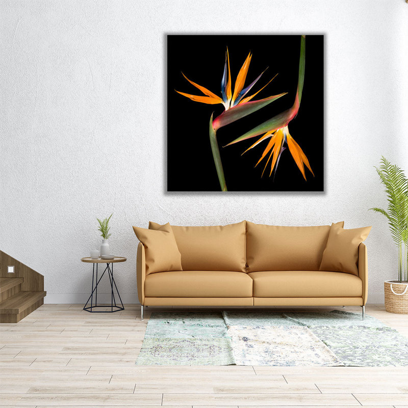 Deux hélicias - reproduction d'art sur toile, H 12 po x l 12 po