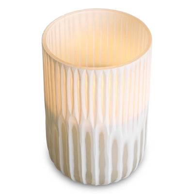 Hurricane Westgrove Off-White Glass