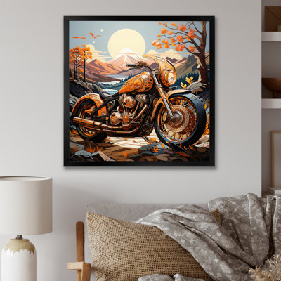 «Orange Orange» par Wanderlust II - reproduction sur toile