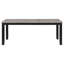 Ensemble de table de salle à manger polyvalent 5 pièces avec table extensible et chaises rembourrées confortables, parfait pour les intérieurs rustiques et modernes.-1478628824