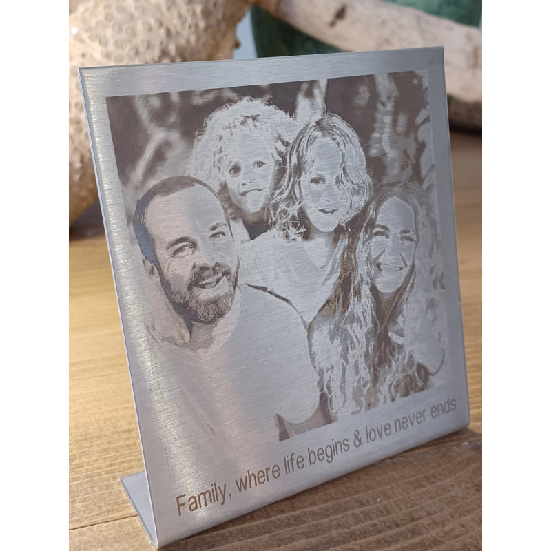 Jimal Silver Metal Picture Frame