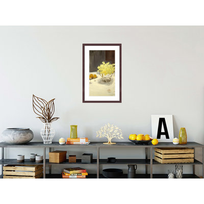 «Still Life with Daffodils» par John Singer Sargent, impression giclée sur cadre