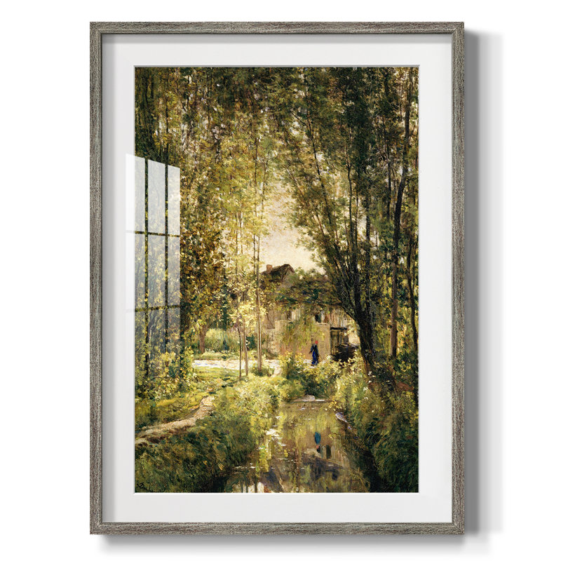 Paysage rétro CCX - impression encadrée