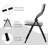 4-Pack Padded Folding Chairs – Portable Cushioned Dining Chairs for Guests-1816888555