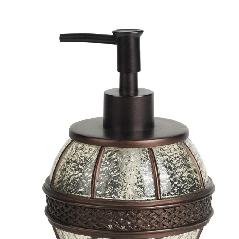 Distributeur de savon compact compact à pompe, accessoire de comptoir décoratif pour lavabo et comptoir de cuisine