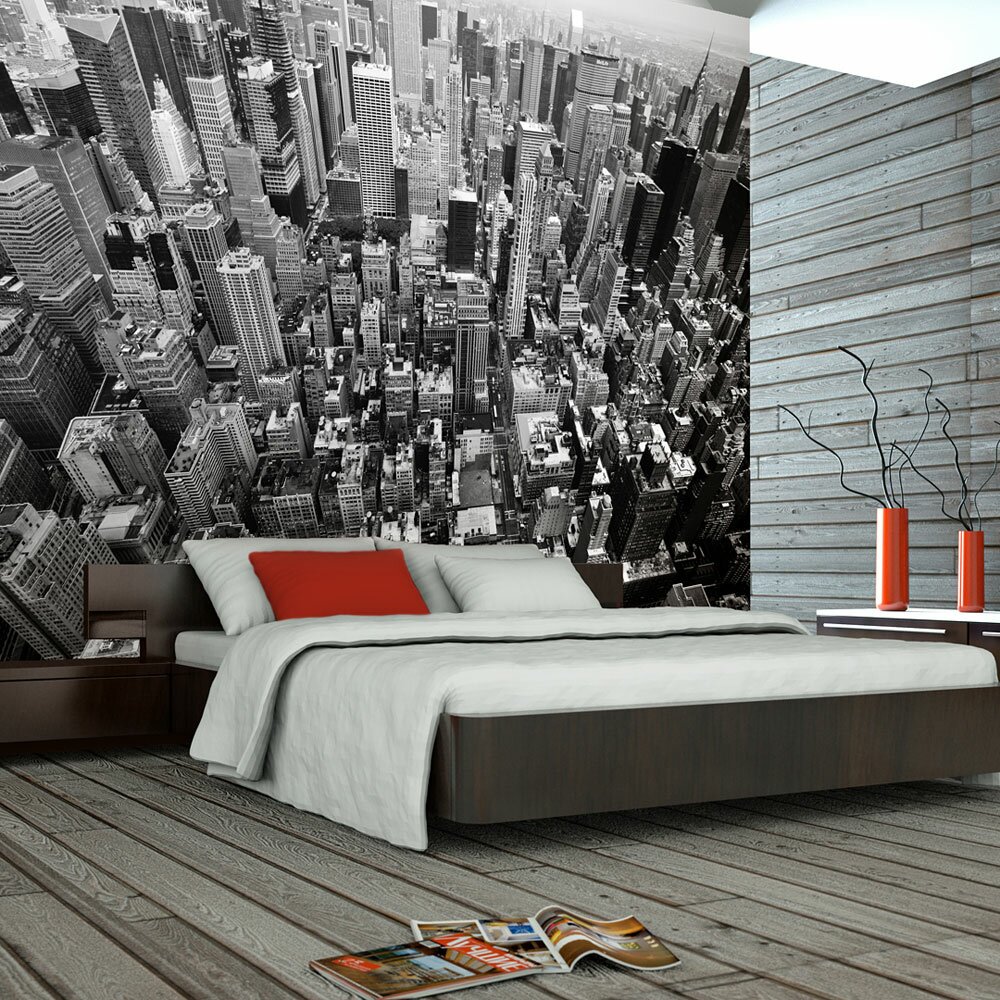 Fototapete New York Black and White 3,09 m x 400 cm