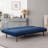 Jolee 70.4" Mid Century Modern Velvet Armless Convertible Futon, Twin Size-1439845802