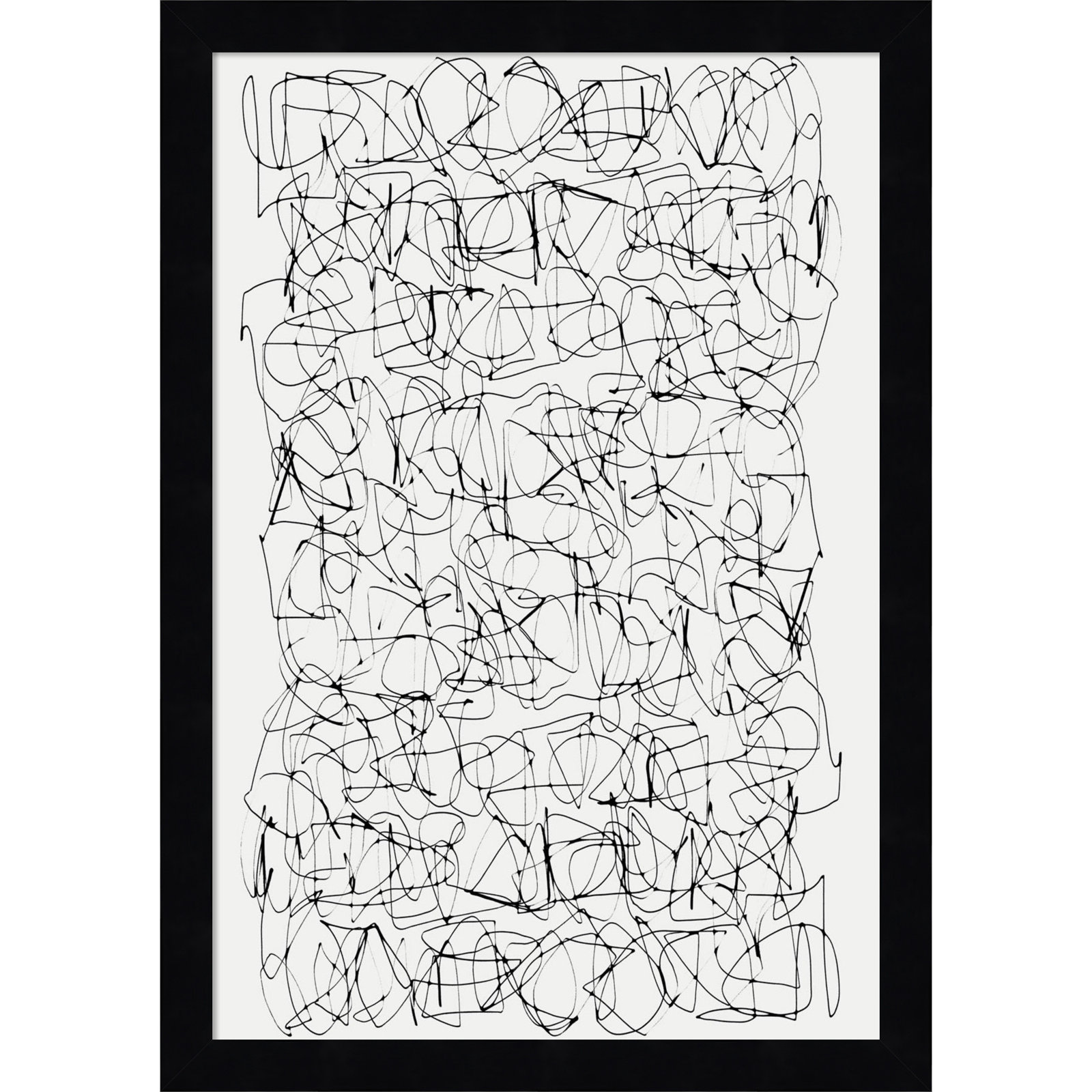 Circuitry by Dan Hobday, 17" H X 12" W, Black