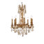 Lustre classique / traditionnel à 8 lumières de style bougie avec détails en cristal Ashmin-20209482