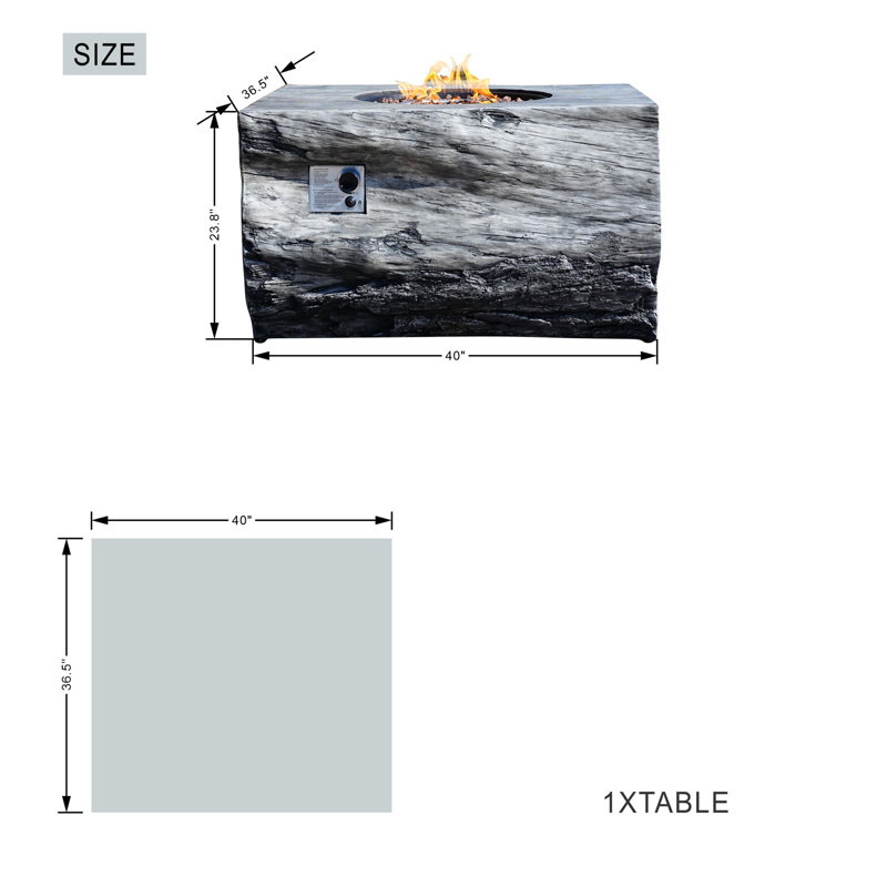 Ensemble repas pour 8 personnes avec coussins de table foyer extérieur