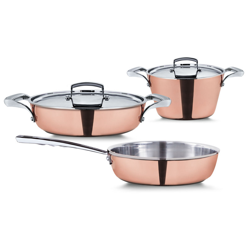 5 - Piece Copper Cookware Set