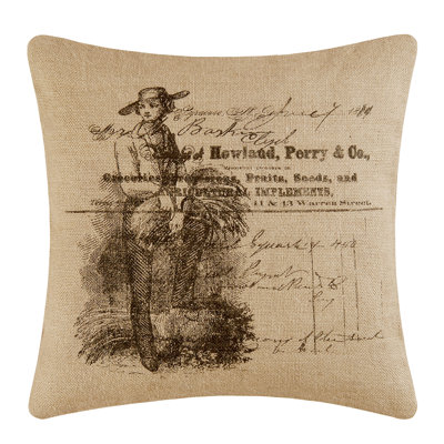 Squash Invoice Printed Pillow