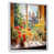 White Floater Framed