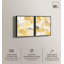 «Sunburst Abstract», ensemble de 2 reproductions d'art encadrées par Art Remedy-129187732-129187735