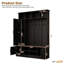 Versatile 3-In-1 Hall Tree With 6 Hooks, Farmhouse Storage Bench, Adjustable Shelves For Entryway And Mudroom-1902916766