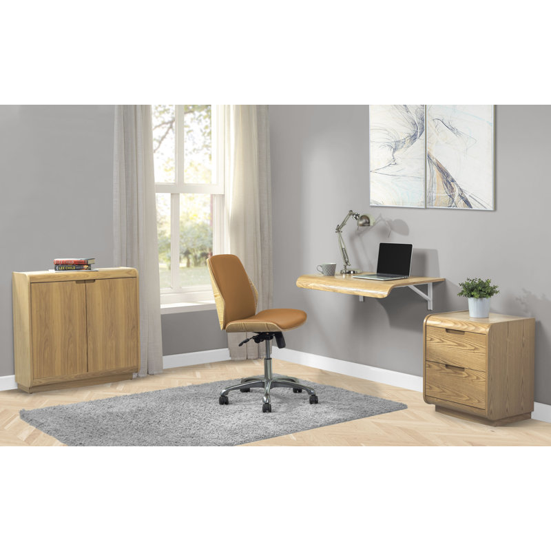 Camare Desk Chair, Oak