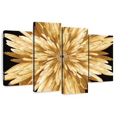 Kerner Gold Feathers Florette