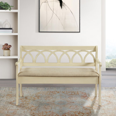 Banc de rangement à couvercle rabattable Ogburn