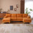 Trego Upholstered U-Shaped Sectional Symmetrical-1061368733