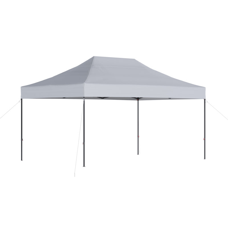Canopy Tent, Heavy Duty Pop up Canopy, White, 15 ft x 10 ft