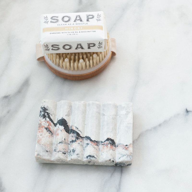Mélange Marble Soap Dish