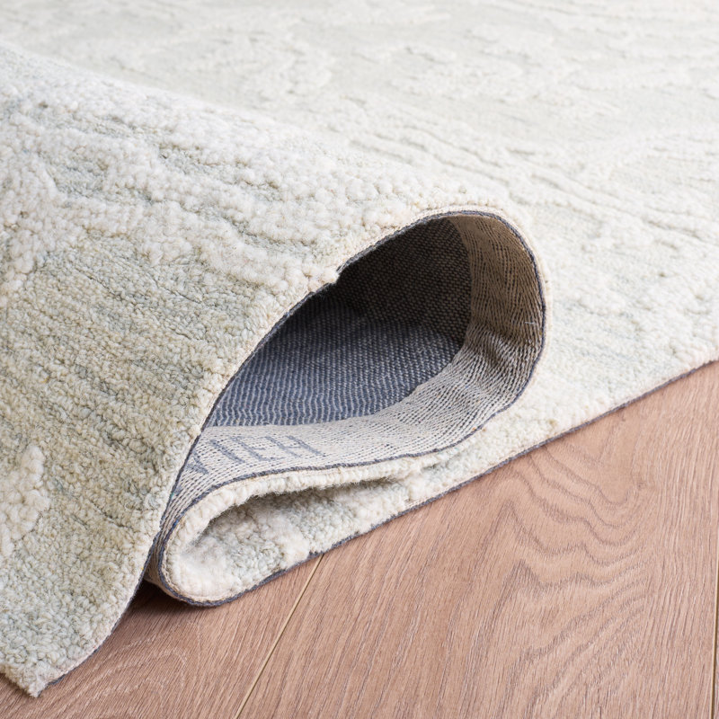 Harvest 305 Hand Tufted 80% Wool; 20% Cotton Abstract Rug, Rectangle 8' x 10'