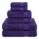 Ensemble de serviettes de bain luxueuses 100% coton turque 6 pièces, très doux et absorbant