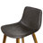 Bernhardt Upholstered Faux Leather Counter Stool