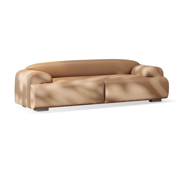Banc avec revêtement, Orange, H 22,05 po x l 78,74 po x P 19,69 po