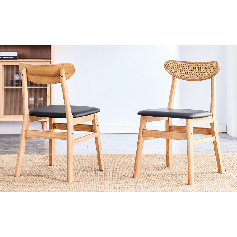Chaises de salle à manger Pu, 2