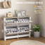 16 Pair Flip Down Shoe Storage