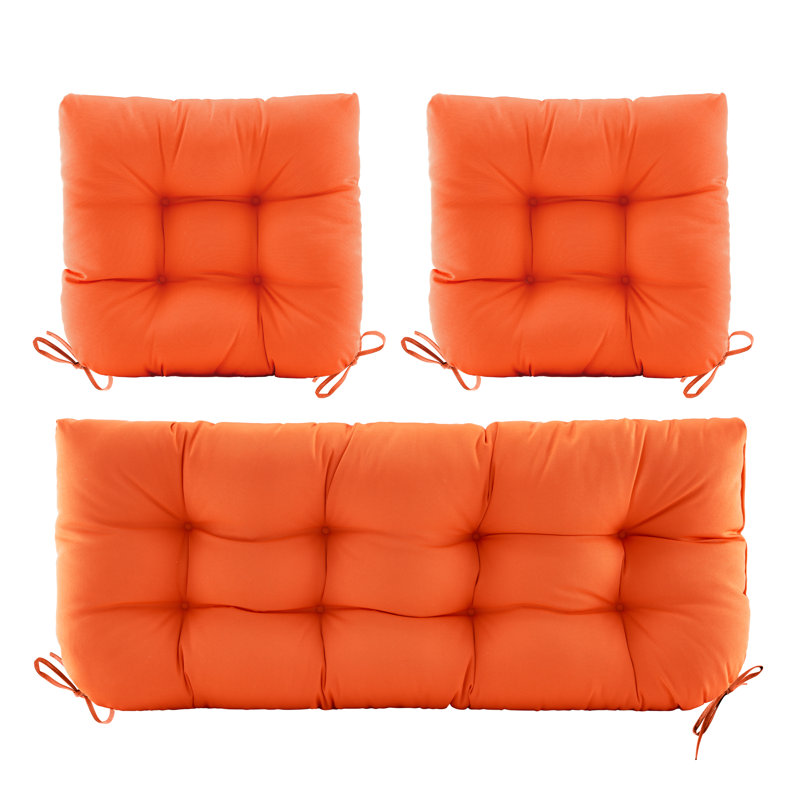 Outdoor 5'' Seat / Back Cushion, Orange
