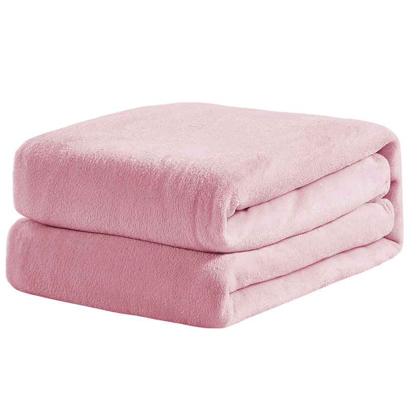 Couverture en soie Everman, Rose, Double / Grand