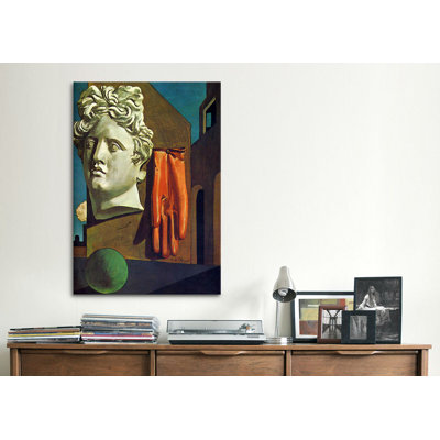 « the chanson of love » par reproduction d’art sur toile tendue Giorgio de Chirico