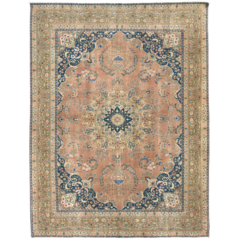 Tapis oriental délavé 10X13