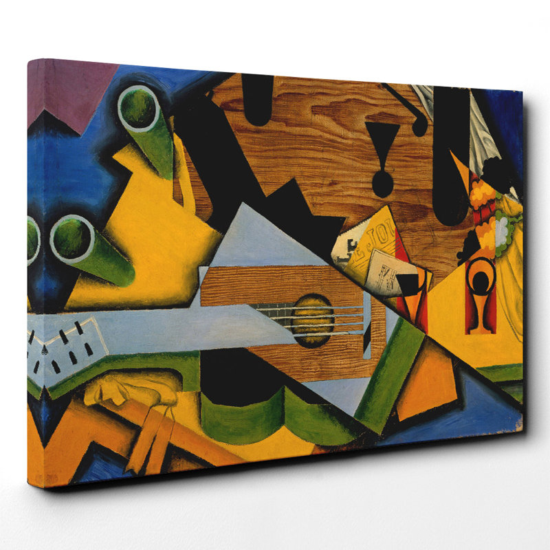 Juan Gris - Wrapped Canvas Painting, 70cm H x 100cm W
