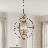 Ecenur 3-Light Pendant in Brass-686449540-686449541