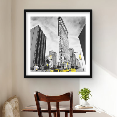 Contour du bâtiment Flatiron | Cadre encadré